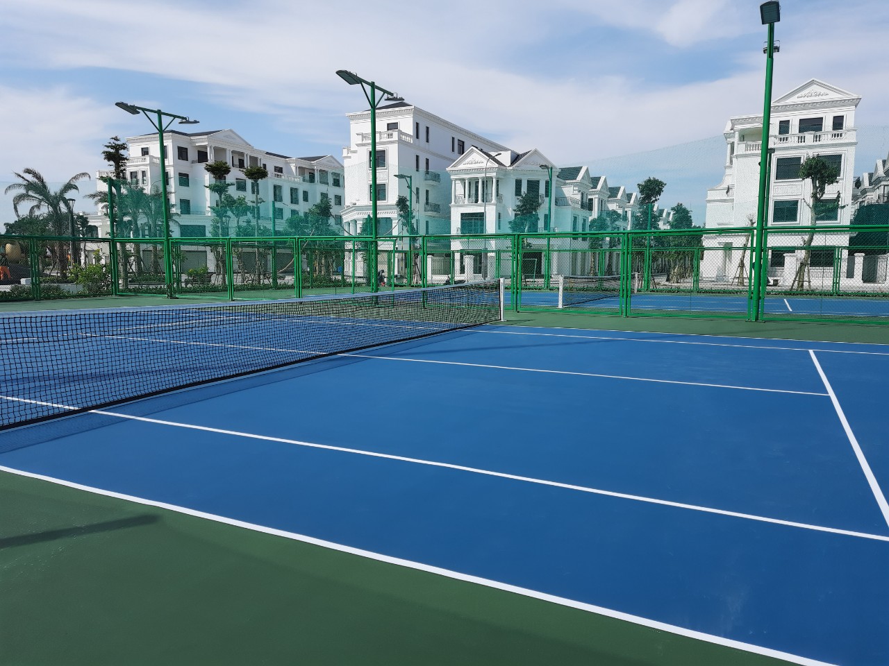 sửa chữa sân tennis tại Hà Nội