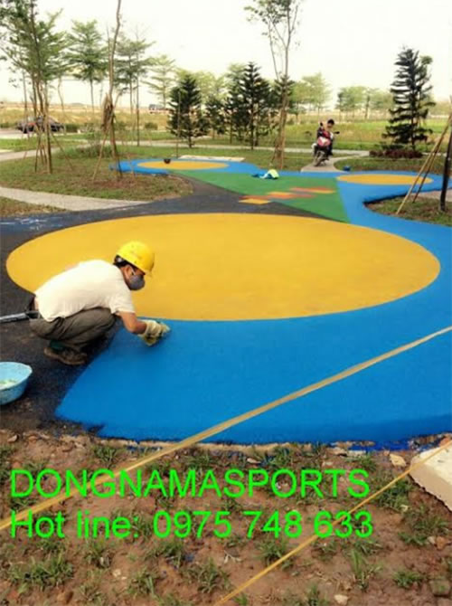 Asian Sports chuyên thiết kế Thi Công Sân Chơi Trẻ Em 